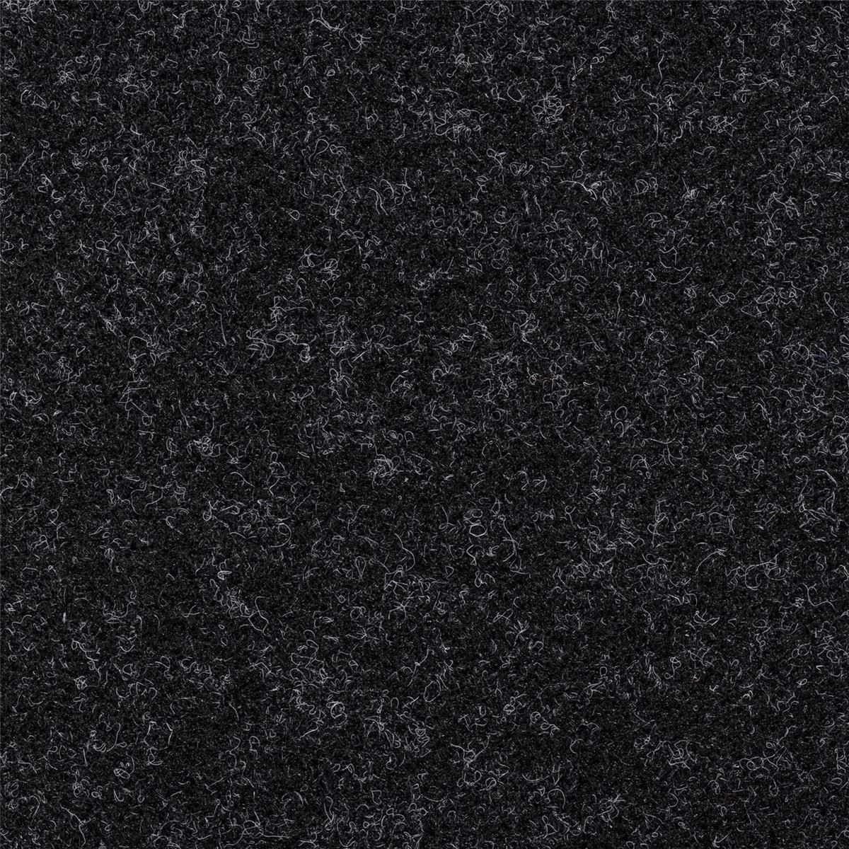 Teppichboden Nadelvlies FINETT 11 Schwarz 181 - Rollenbreite 200 cm