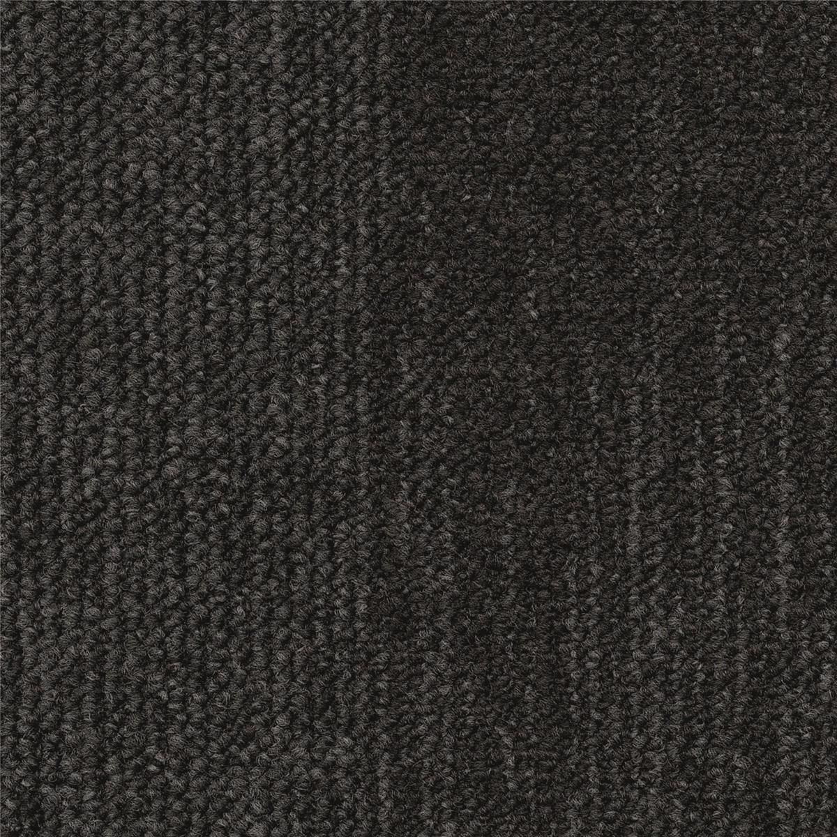 Teppichfliesen Desso Essence Structure AA92 9502 Schwarz Dunkel Schlinge strukturiert 25 x 100 cm