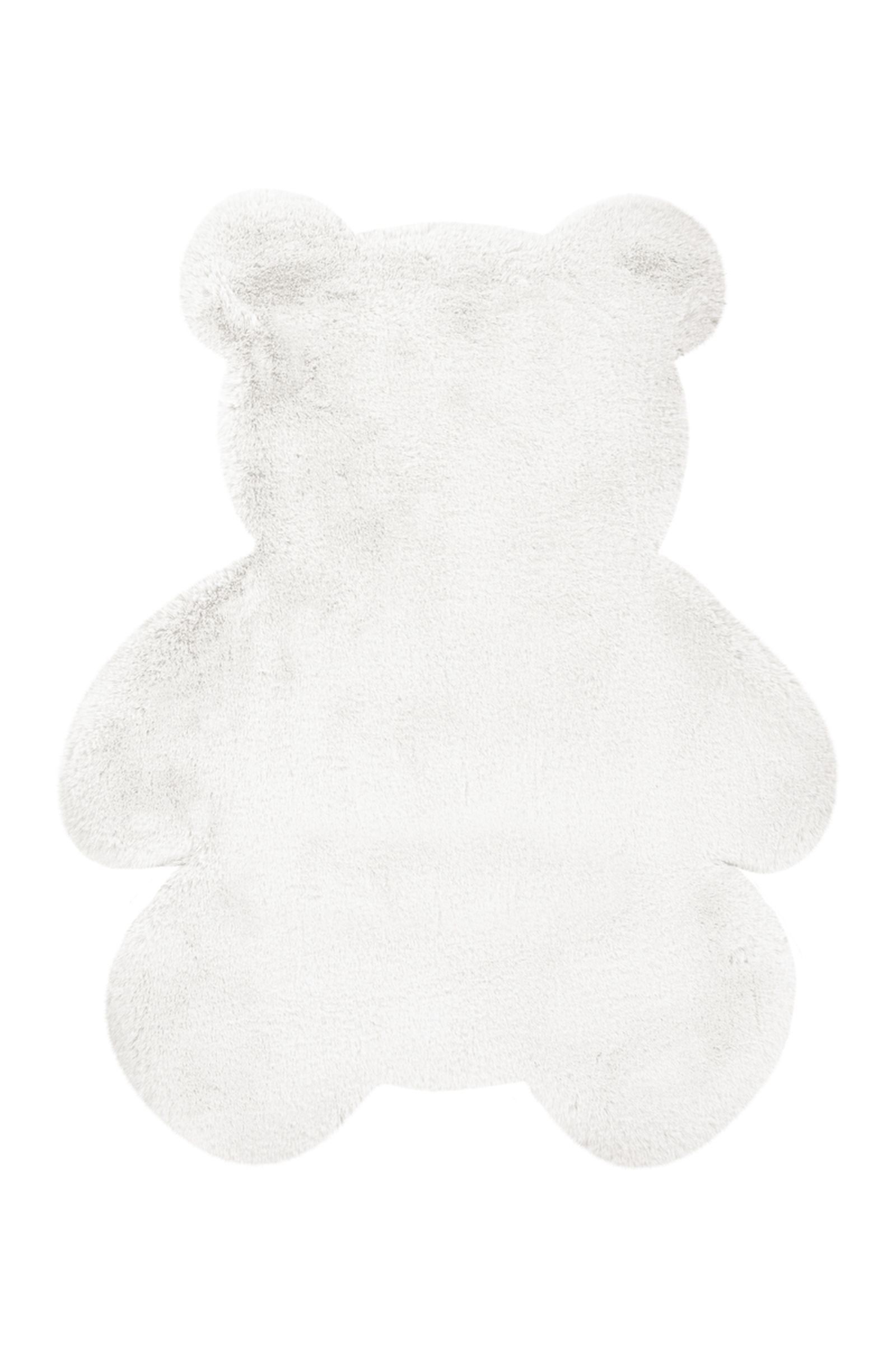 Teppich Lovely Kids 825-Teddy Weiß 73 cm x 90 cm