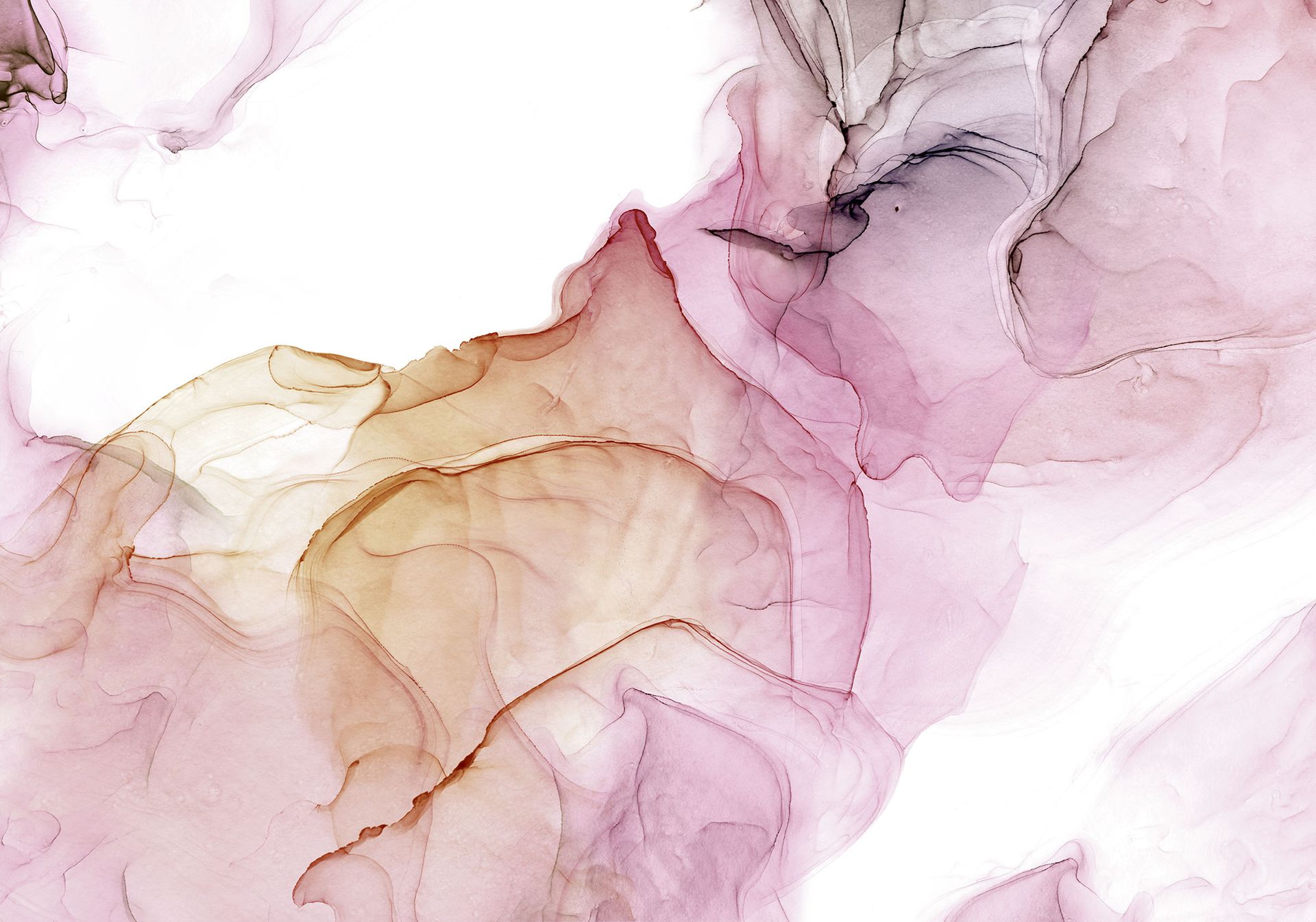 Vlies Fototapete - Shiny Fluid - Größe 400 x 280 cm