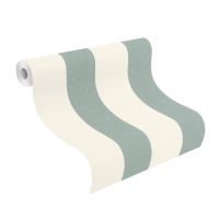 Tapete Modern universell Vinyltapete Hell Blaugrau ansatzfrei 53 cm x 10,05 m