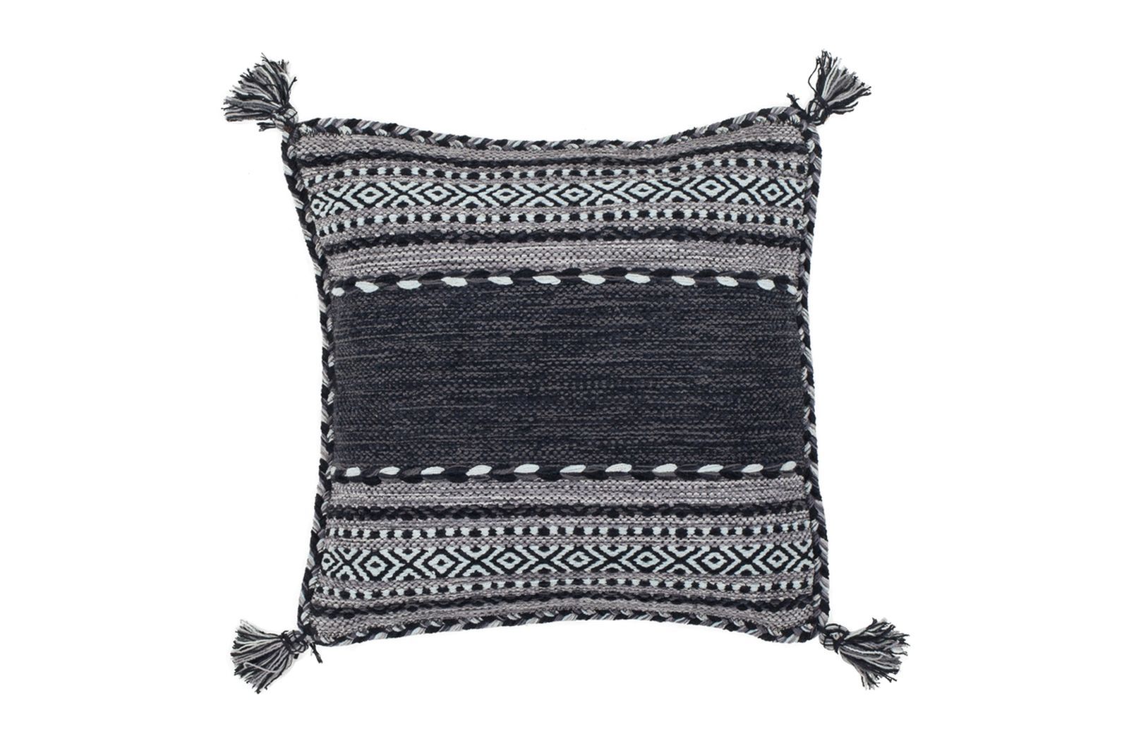 Kissen (gefüllt) Alhambra Pillow 335 Grau 45 cm x 45 cm