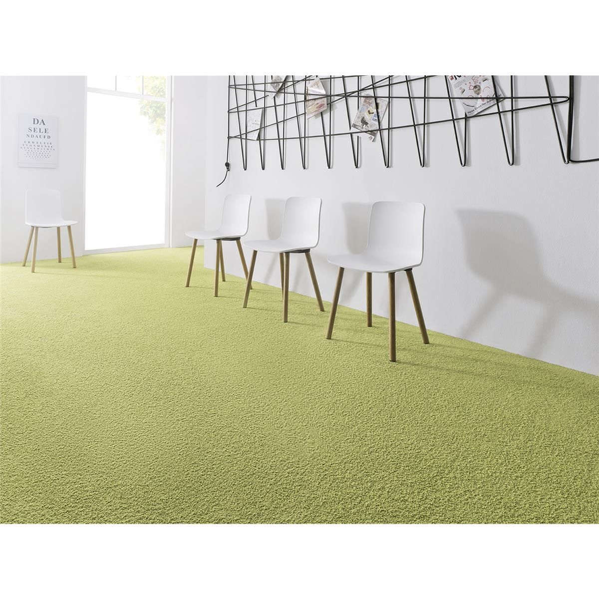 Teppichboden DAS TEPPICHWERK Exclusive 1009 ELARA Shag Frisé Grau 5S23 - Rollenbreite 400 cm