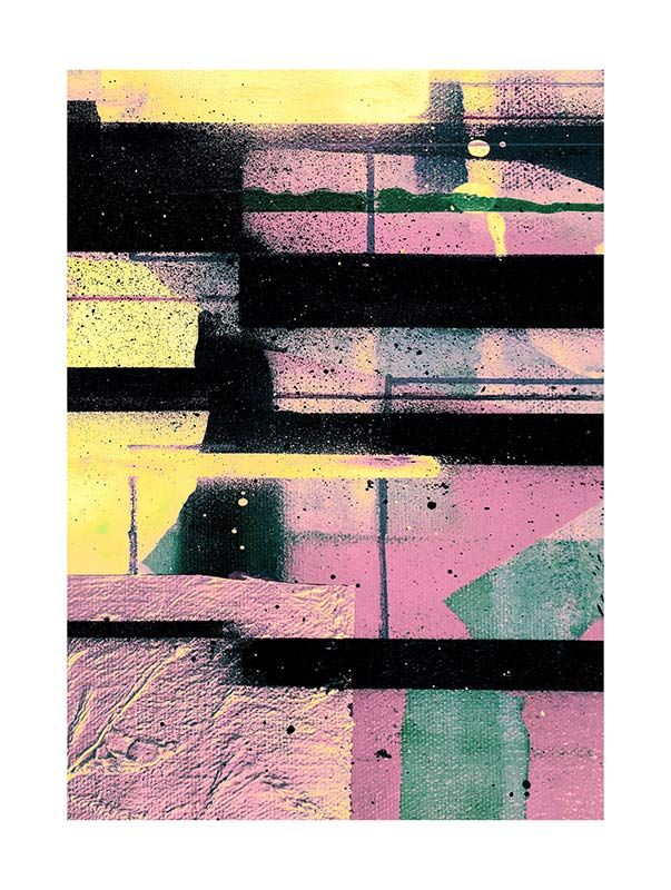 Komar Wandbild - Colorful Forte  - Größe: 30 x 40 cm