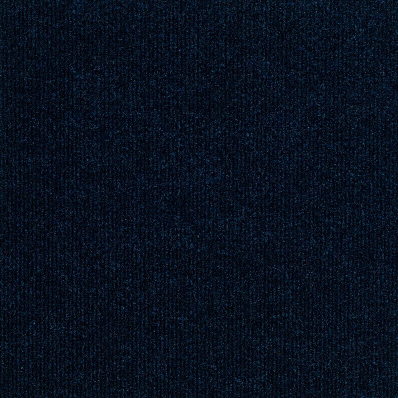 Teppichfliesen 50 x 50 cm TREND SL Grobcord-Rippe Dunkelblau 300 uni