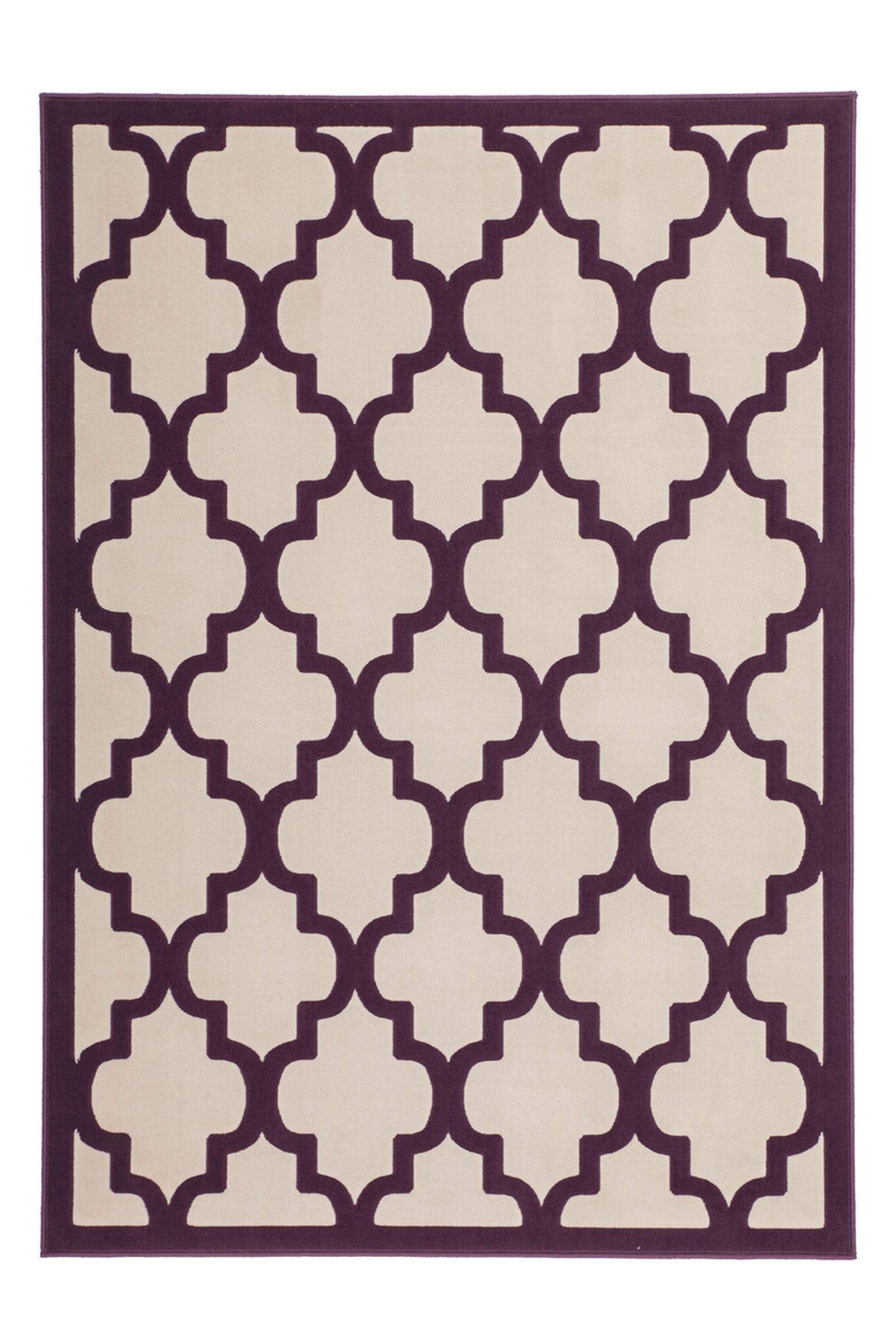 Teppich Manolya 3097 Taupe-Lila 200 cm x 290 cm