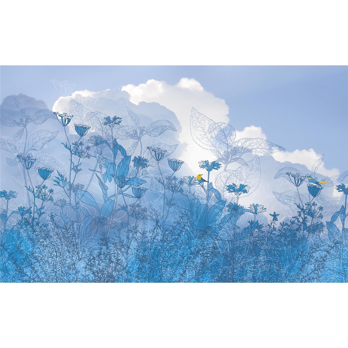 Vlies Fototapete - Blue Sky - Größe 400 x 250 cm