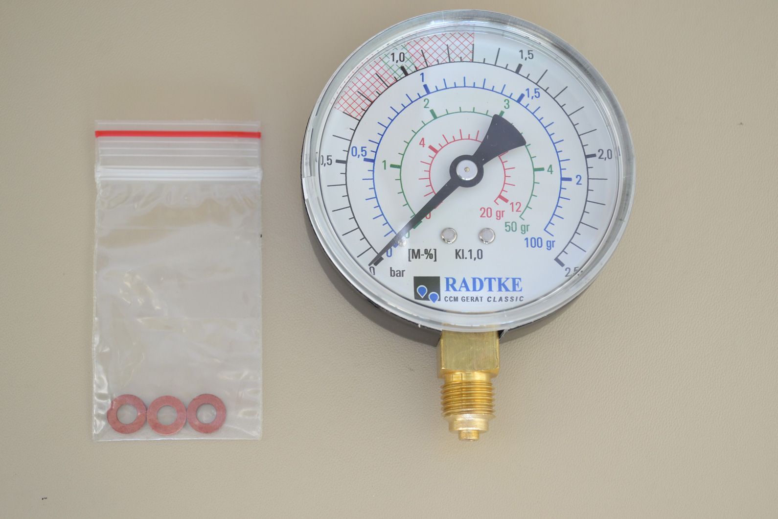 Ersatzmanometer für CM-Gerät Classic