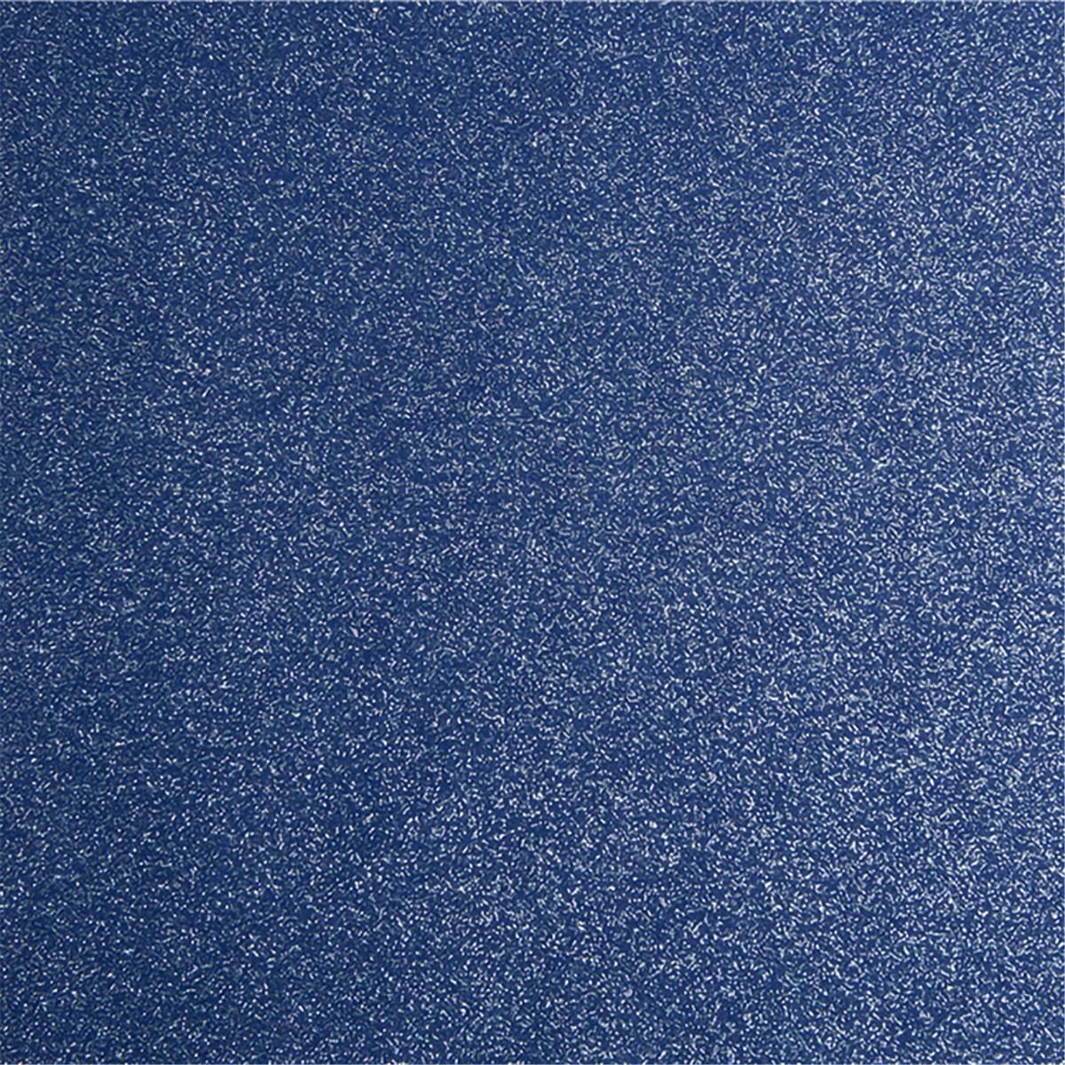 Messeboden Flacher-Nadelvlies-mit-Pailetten EXPOGLITTER Blue 0824 ohne Schutzfolie - Rollenbreite 200 cm