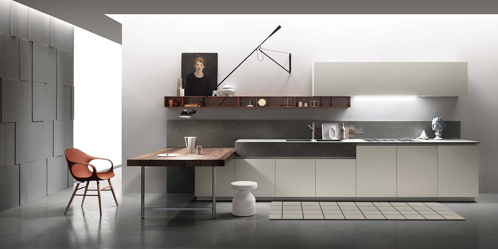 Teppich Swedy SCOTT V9 Dunkelgrau - 60 cm x 90 cm