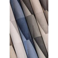 Tapete Modern graphisch Vinyltapete Anthrazit versetzter Ansatz 53 cm x 10,05 m