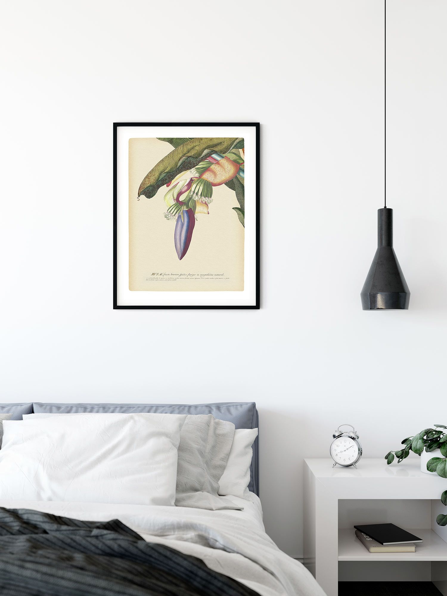 Komar Wandbild - Banana Heart - Größe: 50 x 70 cm
