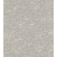 Tapete Modern graphisch Vinyltapete Mittelgrau versetzter Ansatz 53 cm x 10,05 m