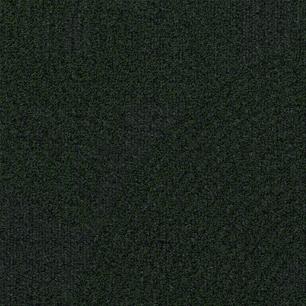 Teppichfliesen Desso AirMaster Reflection AC58 9850 Grün Dunkel Schlinge strukturiert 50 x 50 cm