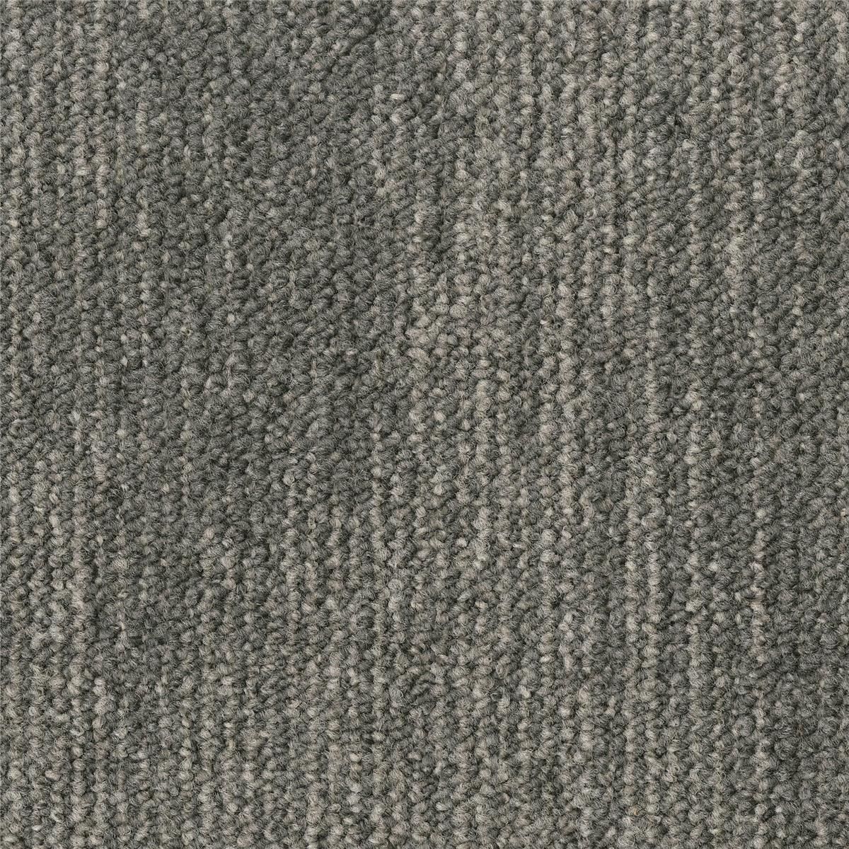 Teppichfliesen Desso Essence Structure AA92 9504 Grau Mittel Schlinge strukturiert 25 x 100 cm