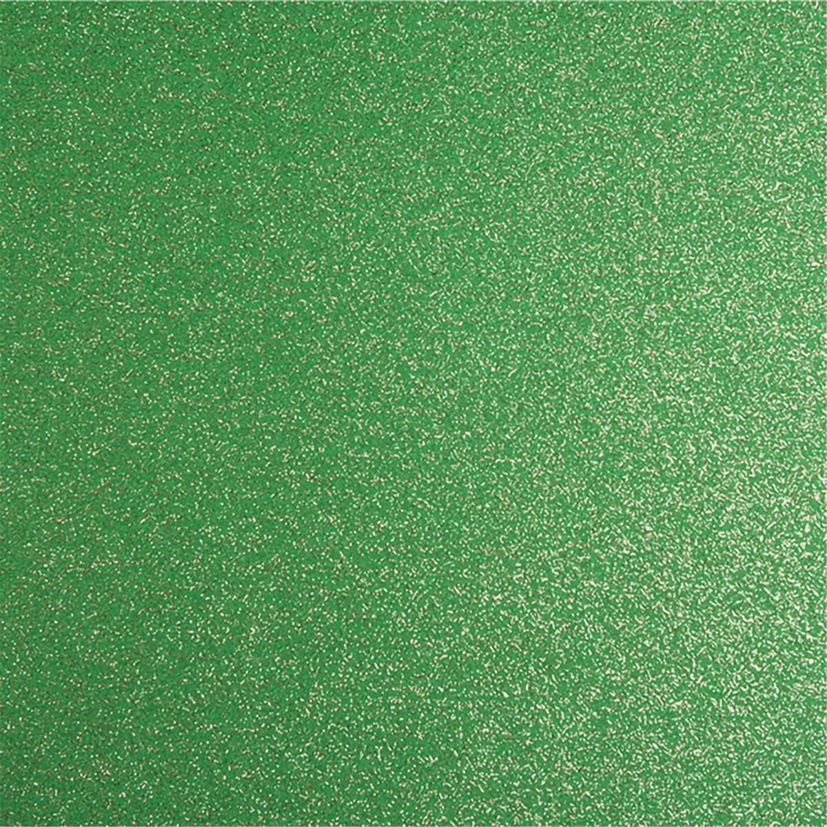 Messeboden flacher Nadelvlies mit Pailetten EXPOGLITTER Apple Green 0961 ohne Schutzfolie - Rollenbreite 200 cm