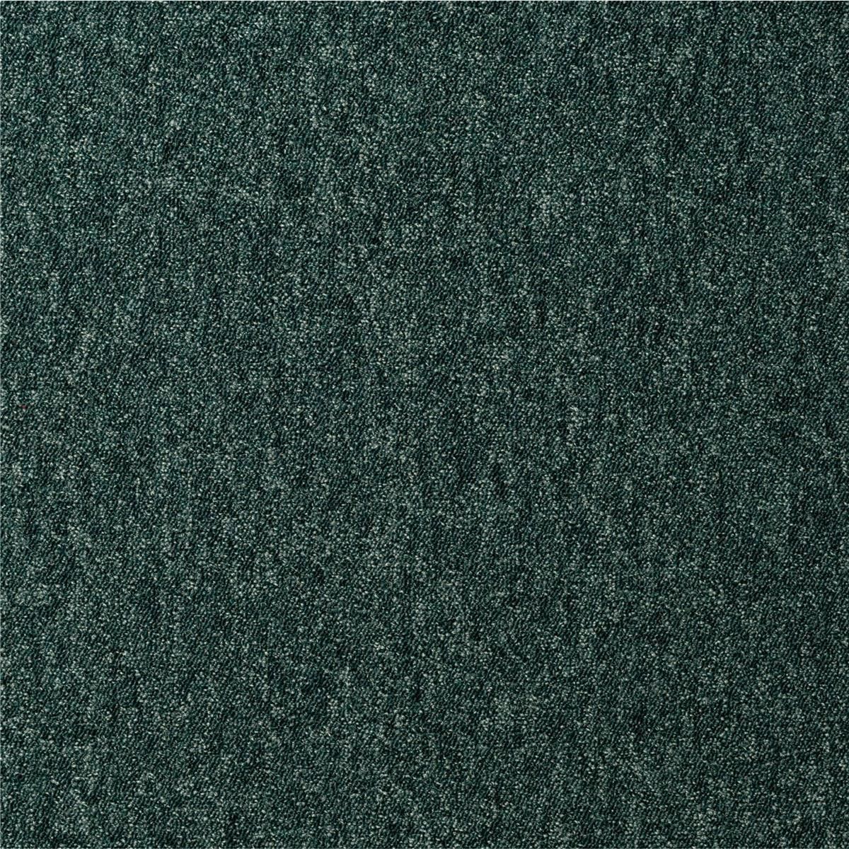 Teppichfliesen 50 x 50 cm COLORADO SL Schlinge Grün 410 uni