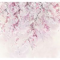 Vlies Fototapete - Kirschblüten - Größe 300 x 280 cm