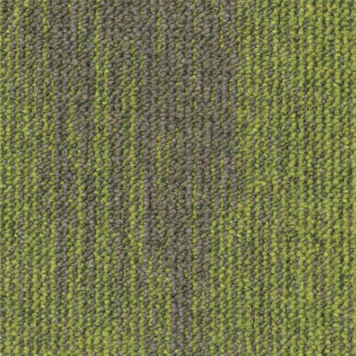 Teppichfliesen Desso Essence Structure AA92 7017 Grün Hell Schlinge strukturiert 25 x 100 cm