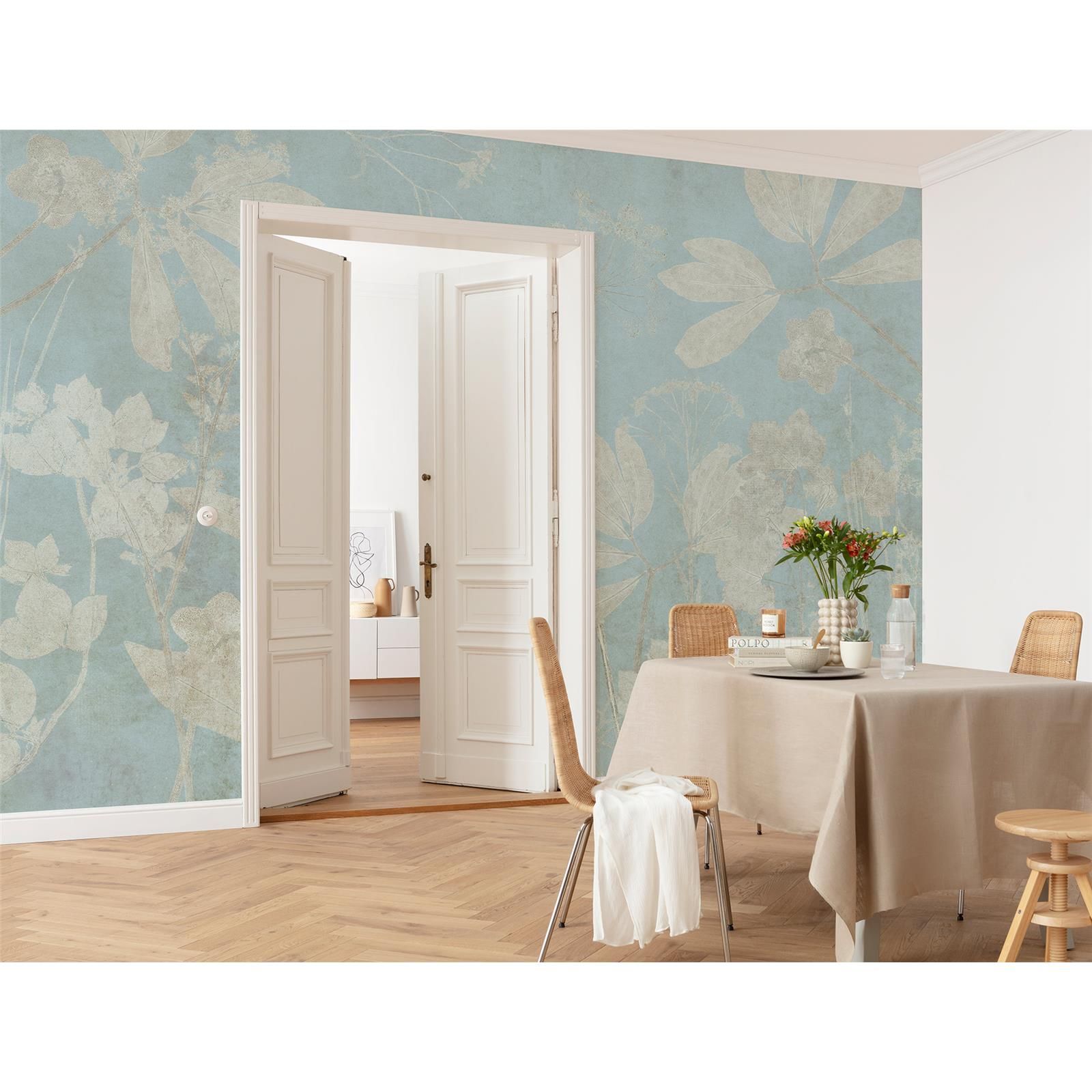 Vlies Fototapete - Jardin sur Papier  - Größe 350 x 250 cm