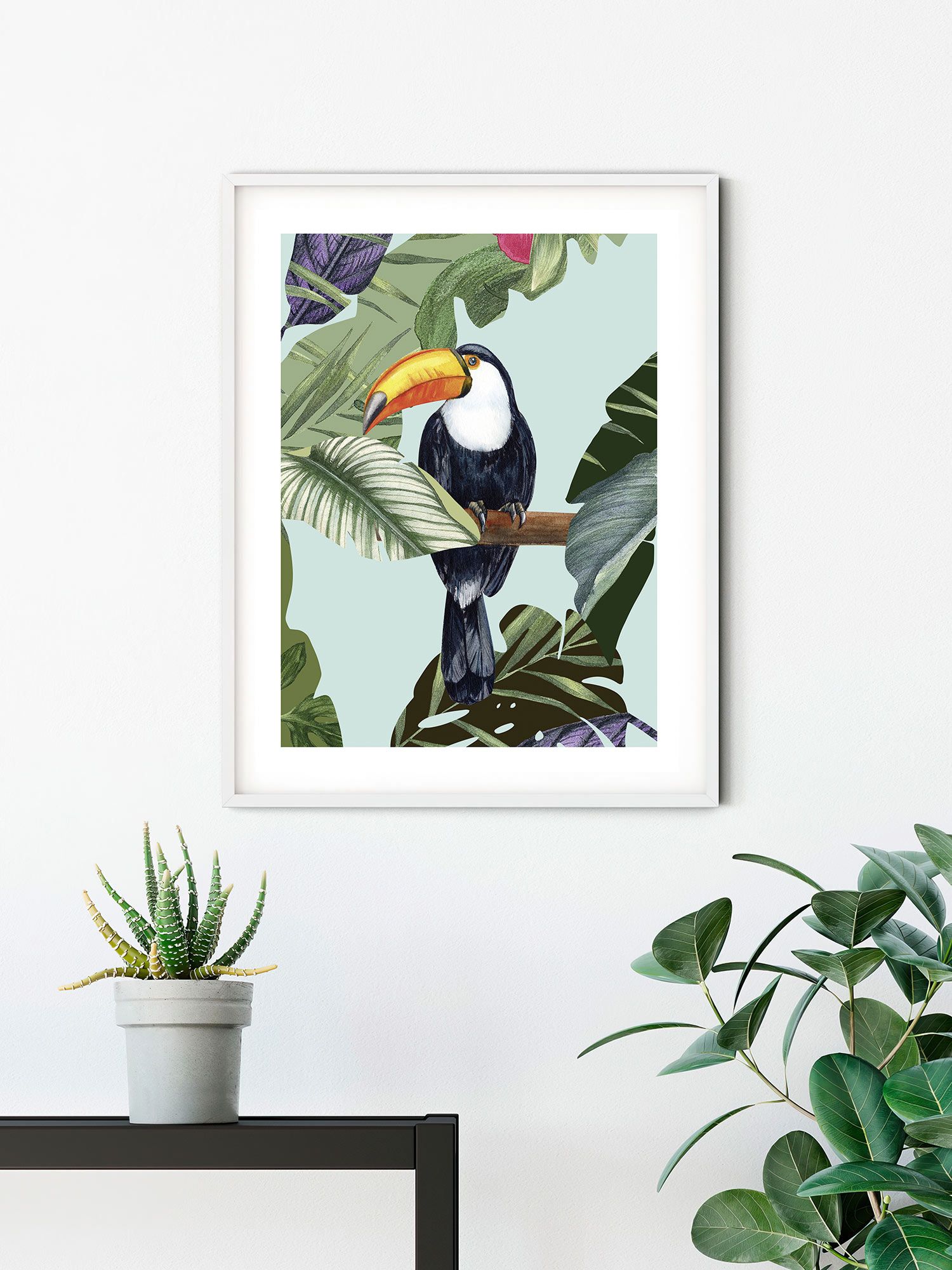 Komar Wandbild - Toco Toucan - Größe: 40 x 50 cm