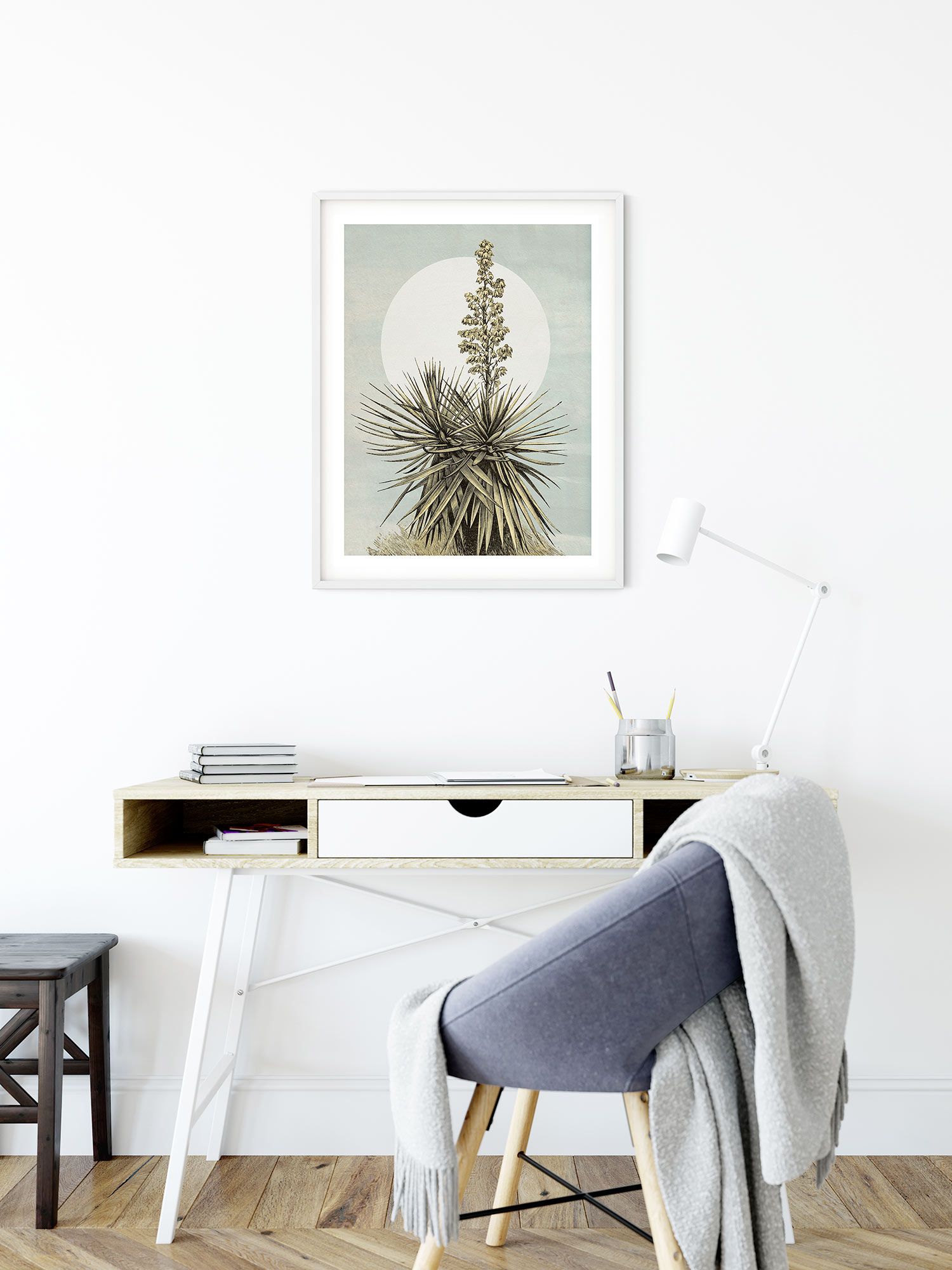 Komar Wandbild - Plans de Lagon - Größe: 40 x 50 cm