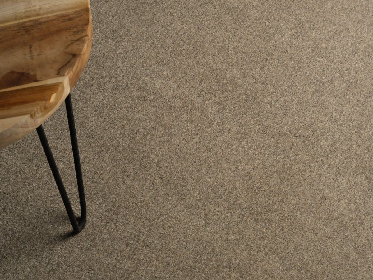 Teppichboden Frisé Anthrazith 189 Eco-Velvet ITC uni - Rollenbreite 400 cm