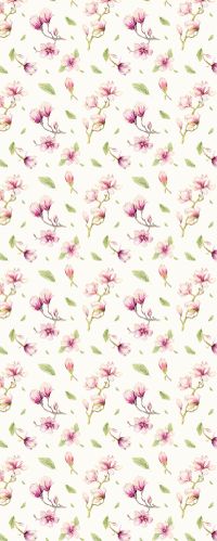 Vlies Fototapete - Magnolia Rapport Panel - Größe 100 x 250 cm