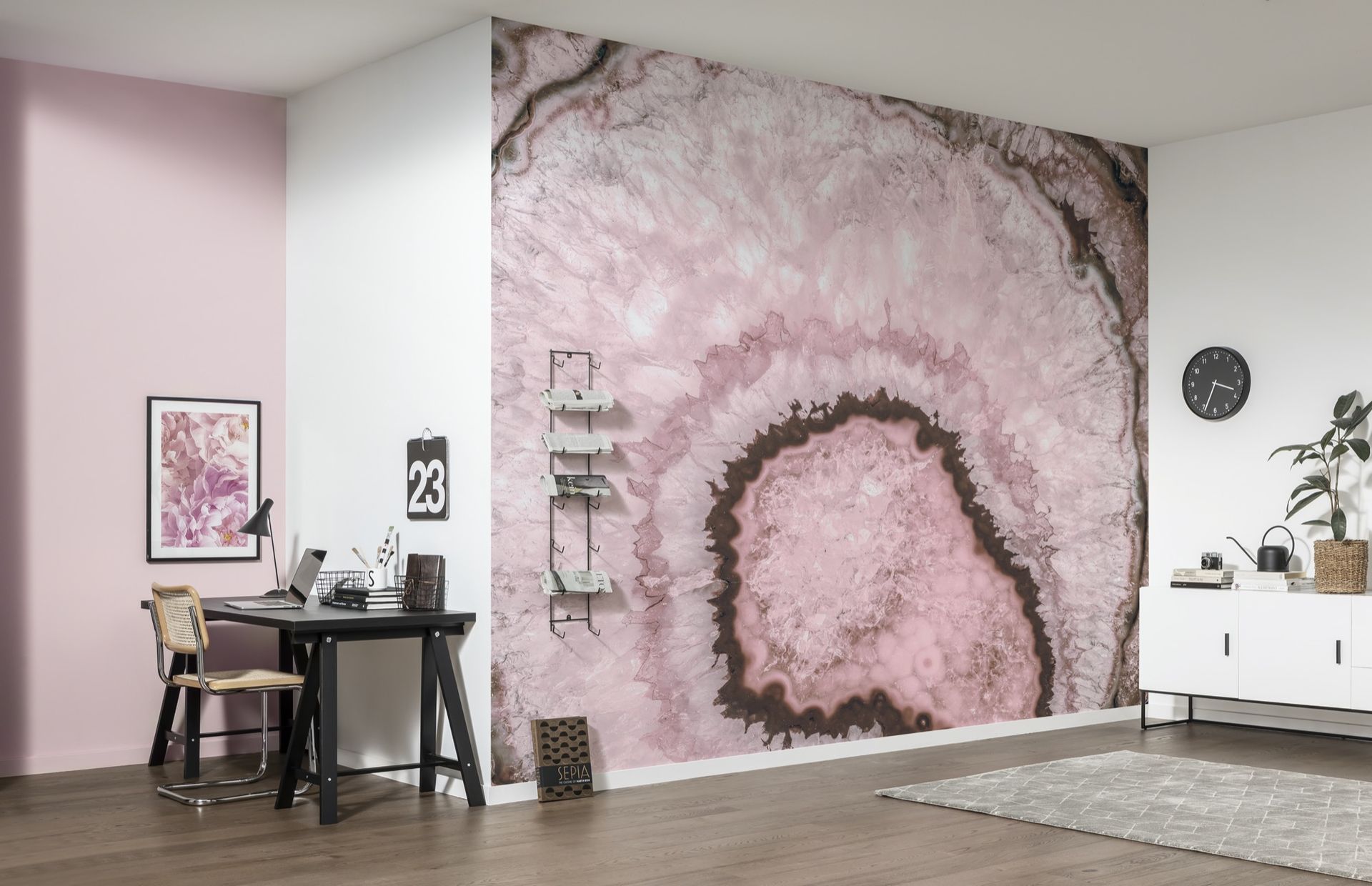 Vlies Fototapete - Geode - Größe 300 x 280 cm