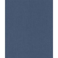 Tapete Basic universell Vinyltapete Dunkelblau ansatzfrei 53 cm x 10,05 m