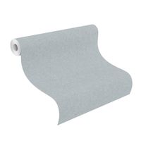 Tapete Basic uni Vinyltapete Himmelblau ansatzfrei 53 cm x 10,05 m