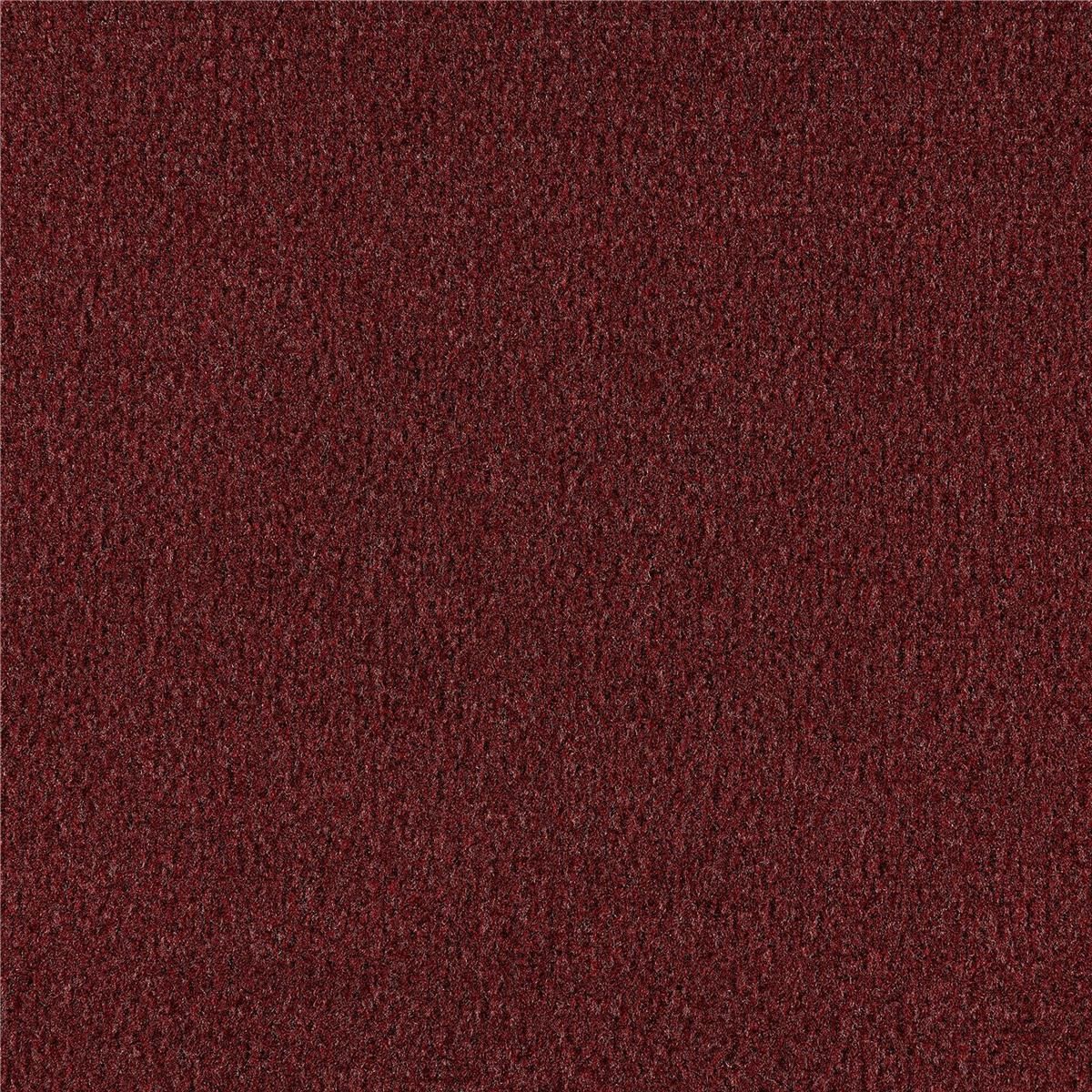Teppichfliesen 25 x 100 cm selbsthaftend Infloor-Girloon Chip/Melange Rot 173 meliert