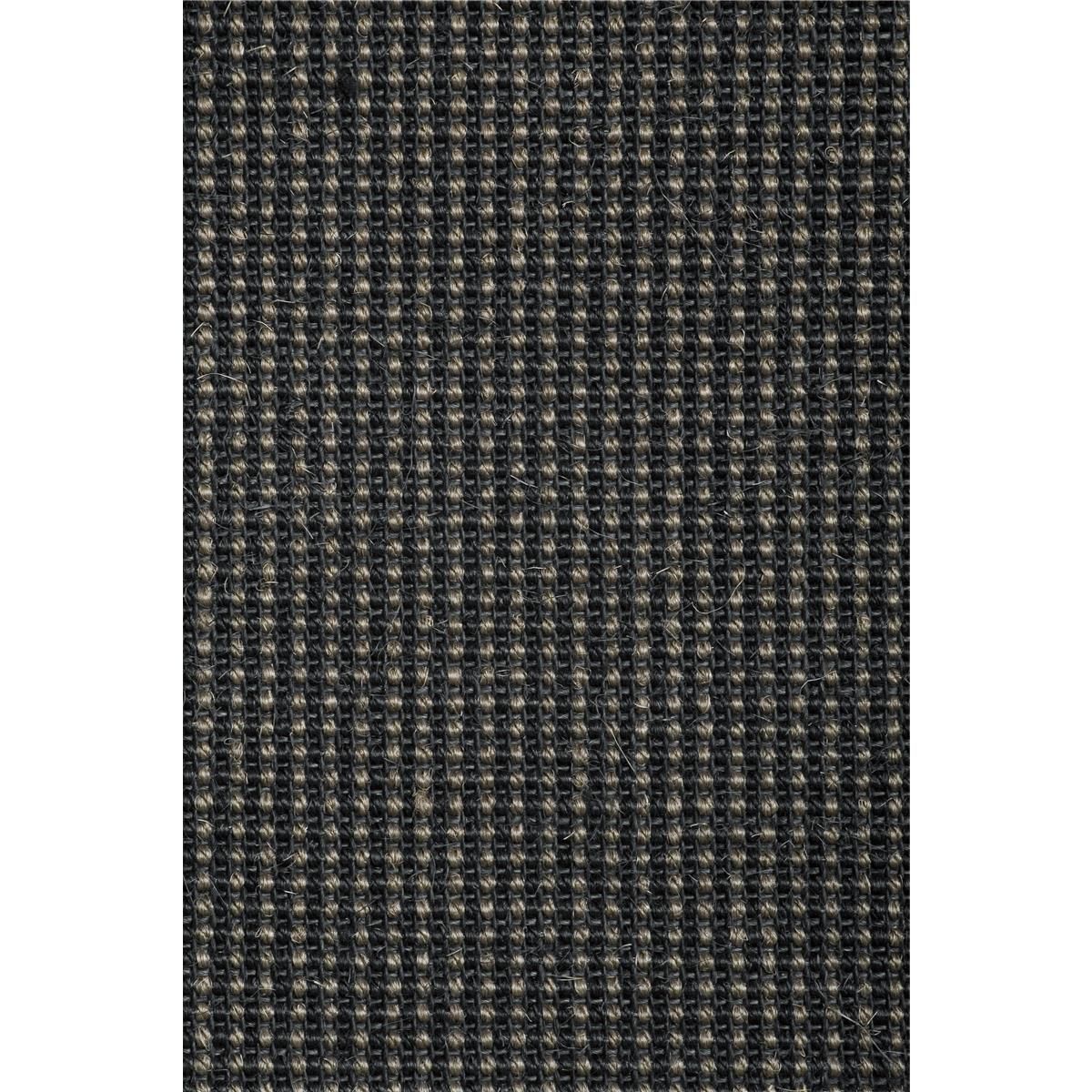 Teppichboden Tasibel City Stripe 1286/0060 Anthrazit 100 % Sisal - Rollenbreite 400 cm