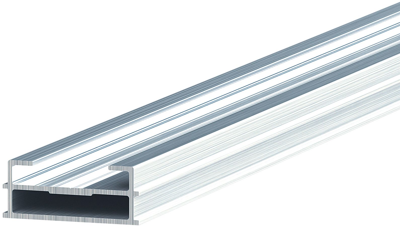 Unterkonstr.Basisprofil Slim Alu 54x26mm 240 x 5,4 x 2,6 cm