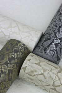 Tapete Culture Grafisch Vinyltapete Silber metallic ansatzfrei 53 cm x 10,05 m