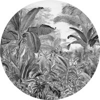 Selbstklebende Vlies Fototapete/Wandtattoo - Wild Woods - Größe 125 x 125 cm