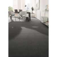 Teppichboden Infloor-Girloon Cosmos/Attaché Velours Grau 870 uni - Rollenbreite 400 cm